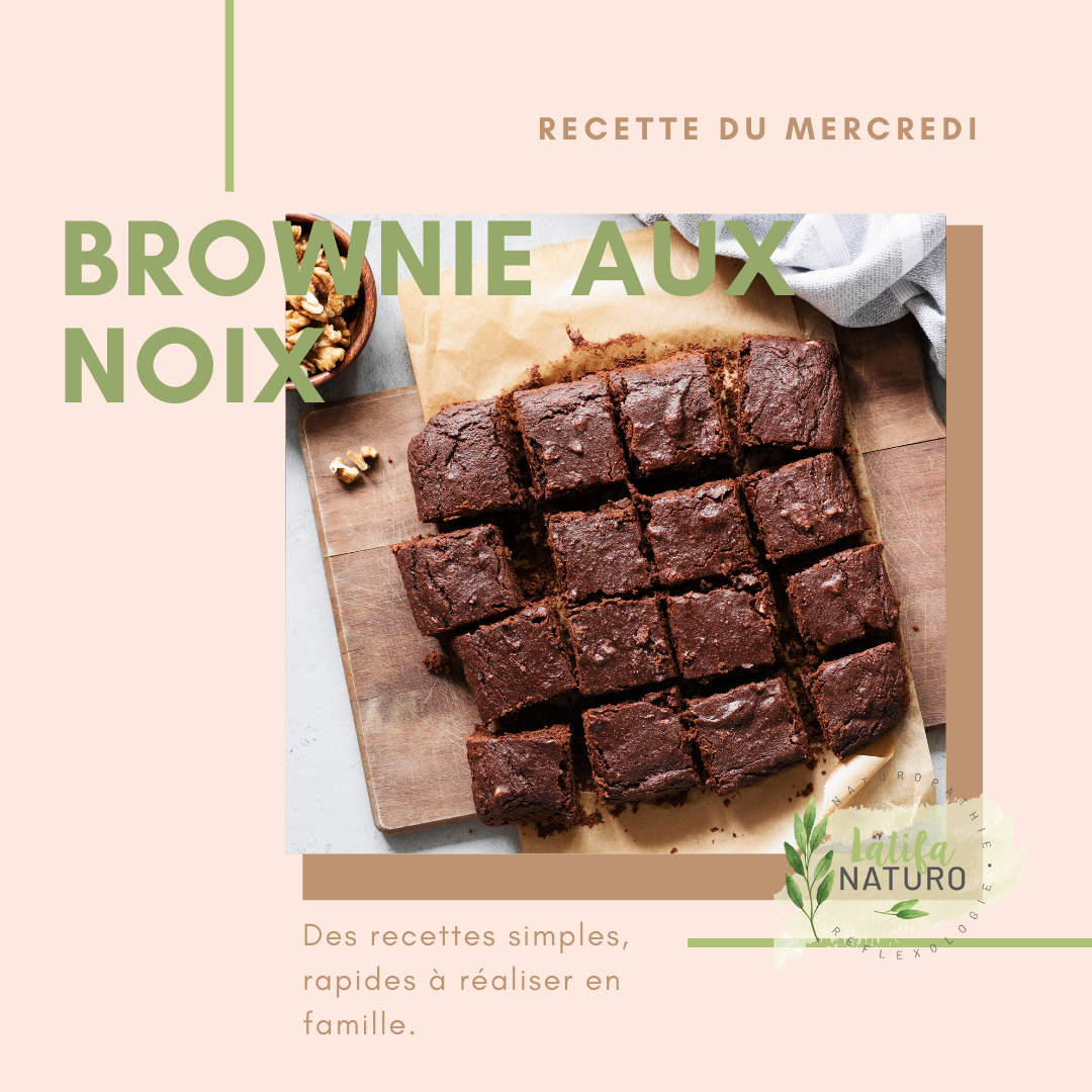 You are currently viewing Brownie aux noix (adapté végan et sans gluten)