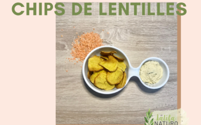 Chips de lentilles corail.