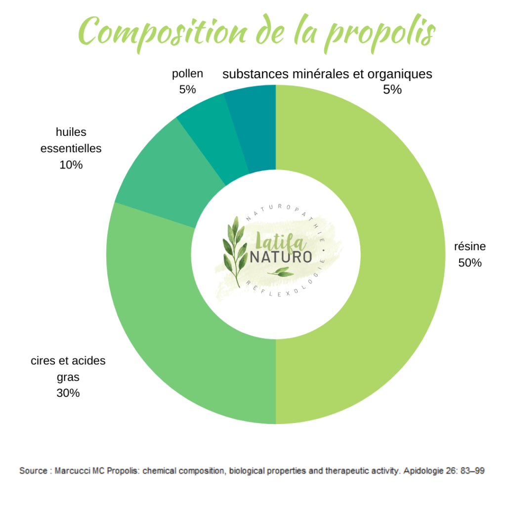 composition de la propolis latifa-naturo.fr