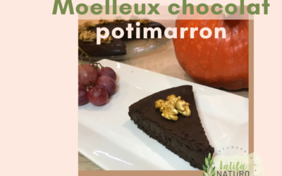 Moelleux chocolat au potimarron