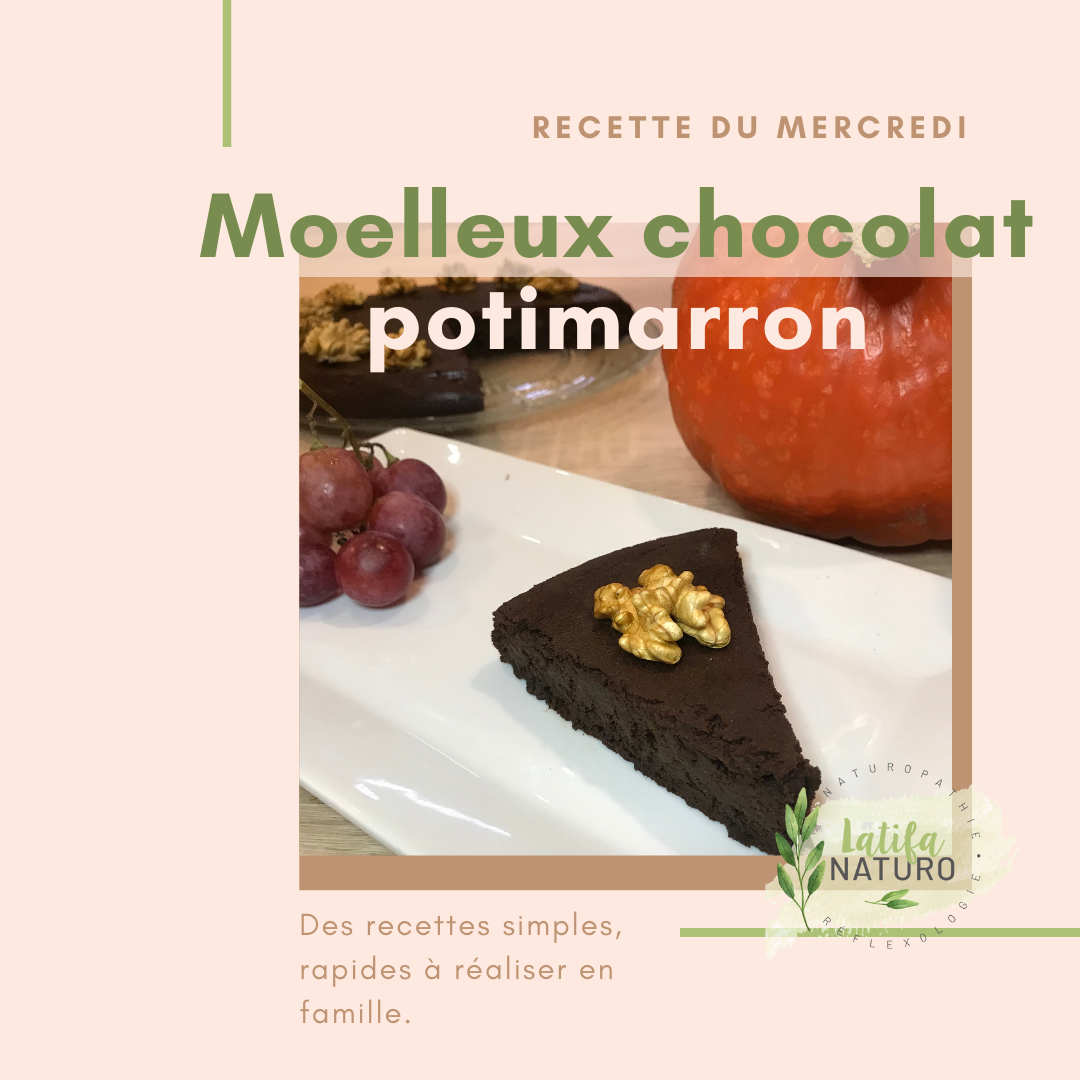 Lire la suite à propos de l’article Moelleux chocolat au potimarron