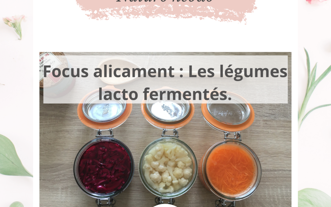 Focus alicament : les légumes lacto fermentés.